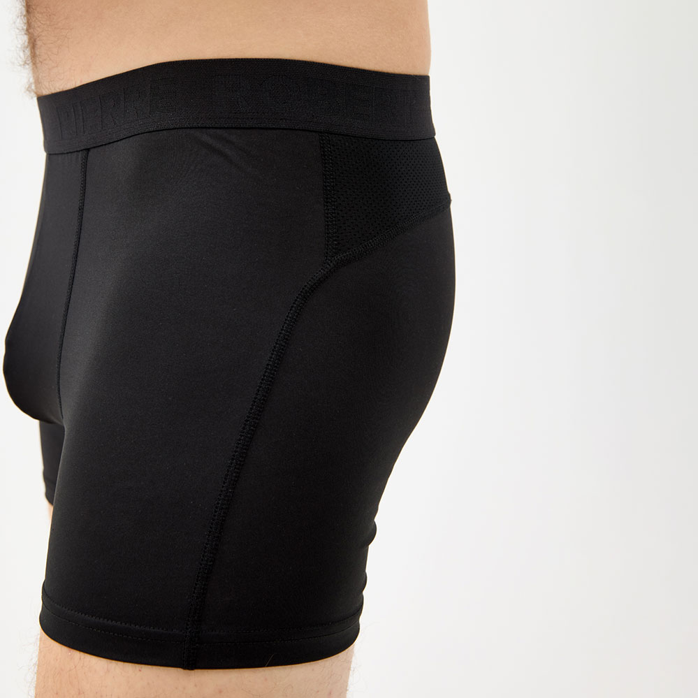 Träningskalsonger herr sport boxer, New Black, hi-res